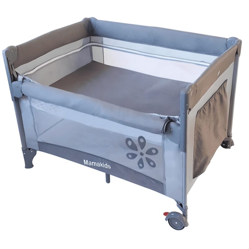 Mamakids 2-in-1 Camp Cot – Sleep, Store & Co-Sleep with ease